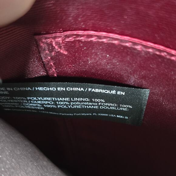 White House Black Market New studded clutch with painted floral design - Picture 8 of 9